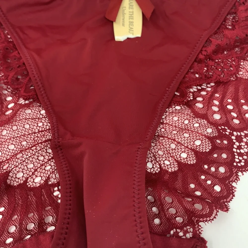 SzXXXL Share The Beauty Lace Wine NWT - Picture 3 of 4